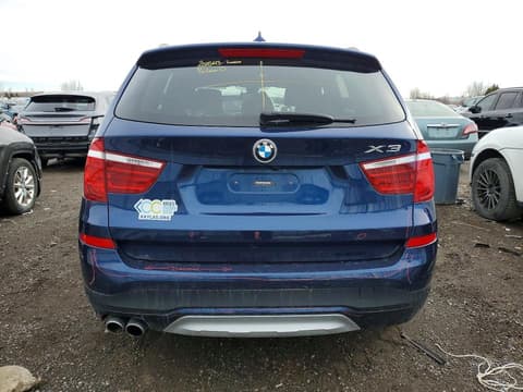 2017 Bmw X3, VIN 5UXWX9C32H0W78436. Фото 6 из 6 с аукциона Copart. Каталог авто из США OpenDataCar.
