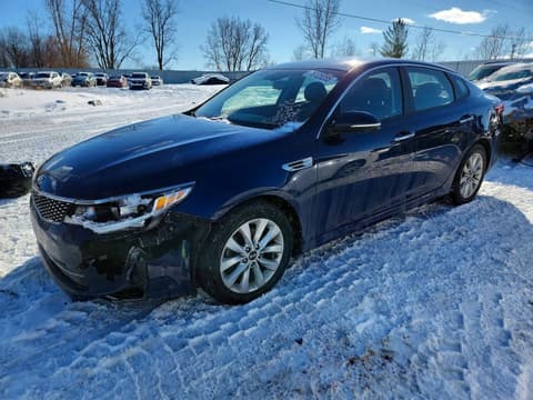 2018 Kia Optima, VIN 5XXGT4L34JG220034. Фото 1 з 6 з аукціону Copart. Каталог авто зі США OpenDataCar.