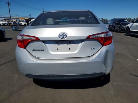2014 Toyota Corolla, VIN 5YFBURHE4EP034599. Фото 6 з 6 з аукціону Copart. Каталог авто зі США OpenDataCar.