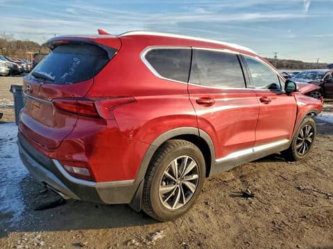 2019 Hyundai Santa Fe, VIN 5NMS33AD4KH003649. Zdjęcie 3 z 6 z aukcji Copart. Katalog aut z USA OpenDataCar.