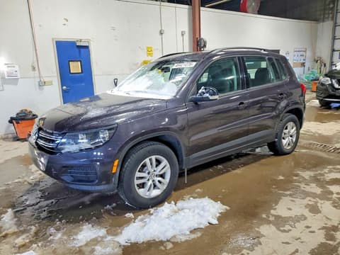 2016 Volkswagen Tiguan Limited, VIN WVGAV7AX8GW513171. Фото 1 з 6 з аукціону Copart. Каталог авто зі США OpenDataCar.