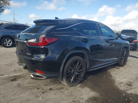 2020 Lexus RX 350, VIN 2T2HZMAA6LC166262. Photo 3 of 6 from Copart auction. OpenDataCar US salvage catalog.