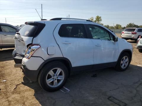 2016 Chevrolet Trax, VIN 3GNCJLSB8GL242372. Фото 3 з 6 з аукціону Copart. Каталог авто зі США OpenDataCar.