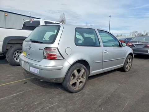 2003 Volkswagen Golf, VIN 9BWBK61J934051139. Photo 3 of 6 from Copart auction. OpenDataCar US salvage catalog.