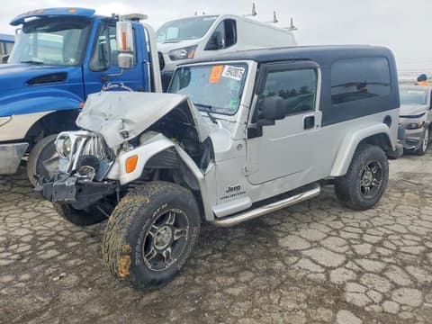 2006 Jeep Wrangler, VIN 1J4FA44S76P755554. Фото 1 из 6 с аукциона Copart. Каталог авто из США OpenDataCar.
