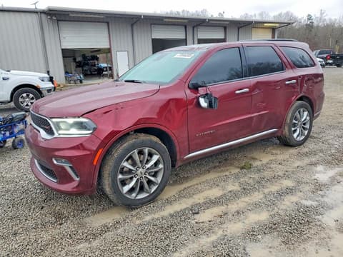 2021 Dodge Durango, VIN 1C4RDJEG9MC663174. Фото 1 з 6 з аукціону Copart. Каталог авто зі США OpenDataCar.