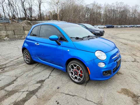 2015 Fiat 500, VIN 3C3CFFBR0FT607901. Фото 4 з 6 з аукціону Copart. Каталог авто зі США OpenDataCar.