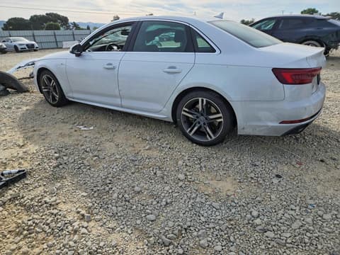 2018 Audi A4, VIN WAUENAF47JA169383. Фото 2 из 6 с аукциона Copart. Каталог авто из США OpenDataCar.