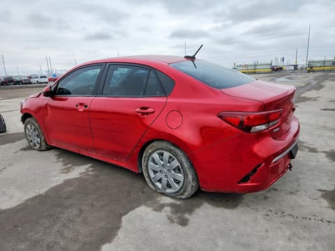 2022 Kia Rio, VIN 3KPA24AD4NE432337. Фото 2 из 6 с аукциона Copart. Каталог авто из США OpenDataCar.