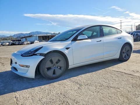 2023 Tesla Model 3, VIN 5YJ3E1EA7PF412868. Photo 1 of 6 from Copart auction. OpenDataCar US salvage catalog.