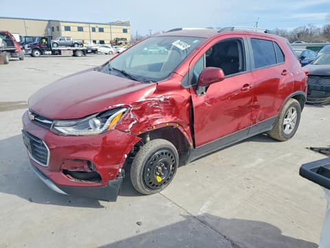 2021 Chevrolet Trax, VIN KL7CJPSB0MB326020. Фото 1 з 6 з аукціону Copart. Каталог авто зі США OpenDataCar.