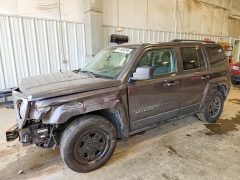 2017 Jeep Patriot, VIN 1C4NJPBB6HD103891. Фото 1 из 6 с аукциона Copart. Каталог авто из США OpenDataCar.