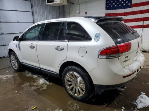 2012 Lincoln MKX, VIN 2LMDJ8JK0CBL03019. Фото 2 из 6 с аукциона Copart. Каталог авто из США OpenDataCar.