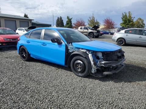 2024 Honda Civic, VIN 19XFL2H84RE010803. Фото 4 из 6 с аукциона Copart. Каталог авто из США OpenDataCar.