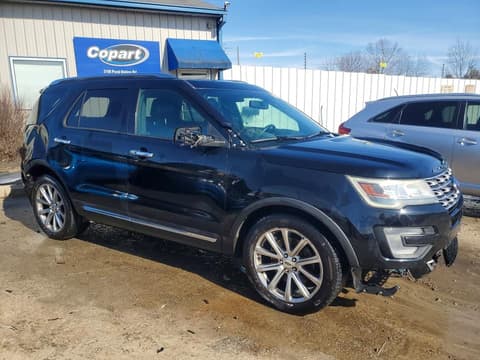 2017 Ford Explorer, VIN 1FM5K7F81HGC23197. Фото 4 з 6 з аукціону Copart. Каталог авто зі США OpenDataCar.