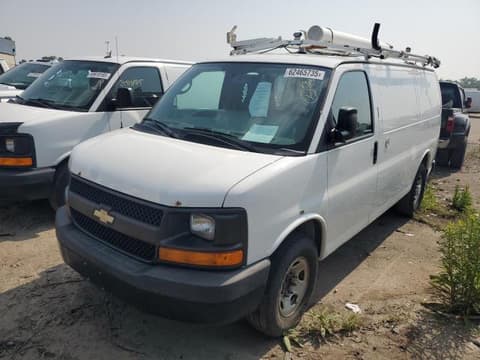 2013 Chevrolet Express 2500, VIN 1GCWGFCAXD1903818. Фото 1 з 6 з аукціону Copart. Каталог авто зі США OpenDataCar.