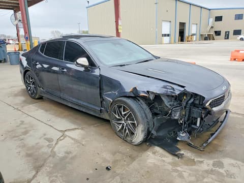2023 Kia Stinger, VIN KNAE35LD2P6131413. Photo 4 of 6 from Copart auction. OpenDataCar US salvage catalog.