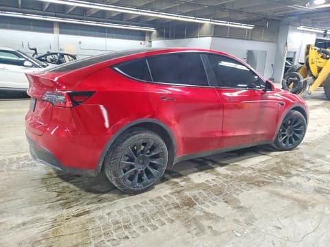 2021 Tesla Model Y, VIN 5YJYGDEEXMF102682. Фото 3 з 6 з аукціону Copart. Каталог авто зі США OpenDataCar.
