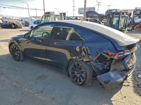 2022 Tesla Model Y, VIN 7SAYGDEE0NF575477. Zdjęcie 2 z 6 z aukcji Copart. Katalog aut z USA OpenDataCar.