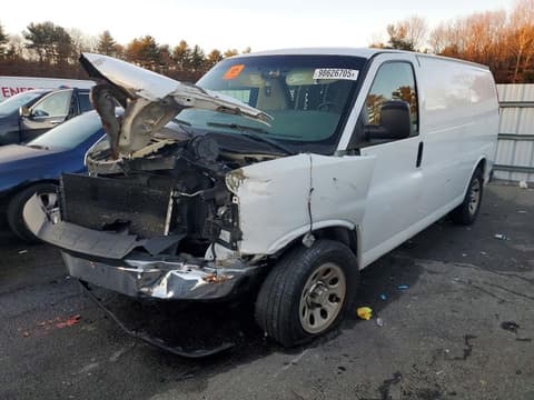 2013 Chevrolet Express 1500, VIN 1GCSHAF44D1115797. Фото 1 з 6 з аукціону Copart. Каталог авто зі США OpenDataCar.