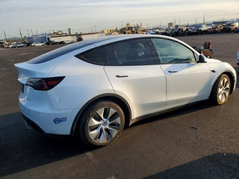 2021 Tesla Model Y, VIN 5YJYGDEE6MF275762. Фото 3 з 6 з аукціону Copart. Каталог авто зі США OpenDataCar.