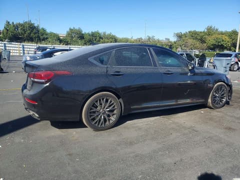 2018 Genesis G80, VIN KMHGN4JBXJU242873. Фото 3 з 6 з аукціону Copart. Каталог авто зі США OpenDataCar.