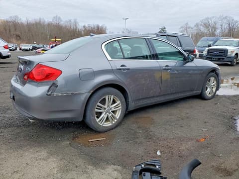 2011 Infiniti G25, VIN JN1DV6AR8BM651104. Фото 3 з 6 з аукціону Copart. Каталог авто зі США OpenDataCar.