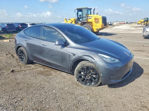 2021 Tesla Model Y, VIN 5YJYGDEE8MF230726. Фото 4 з 6 з аукціону Copart. Каталог авто зі США OpenDataCar.