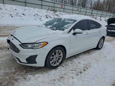 2019 Ford Fusion, VIN 3FA6P0HD3KR255473. Фото 1 из 6 с аукциона Copart. Каталог авто из США OpenDataCar.