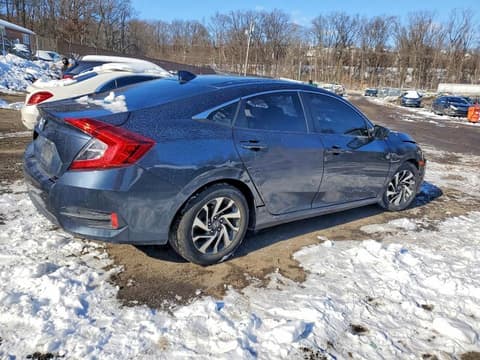 2017 Honda Civic, VIN 19XFC2F72HE206957. Фото 3 з 6 з аукціону Copart. Каталог авто зі США OpenDataCar.