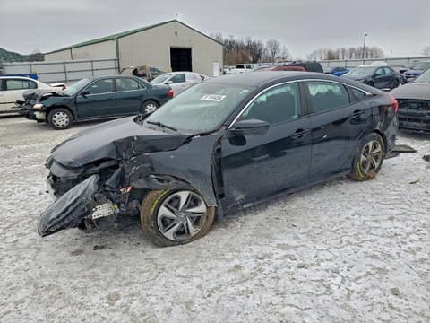 2020 Honda Civic, VIN 19XFC2F68LE025622. Фото 1 з 6 з аукціону Copart. Каталог авто зі США OpenDataCar.