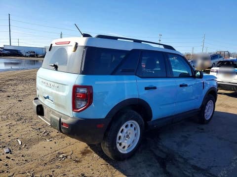 2025 Ford Bronco Sport, VIN 3FMCR9GN6SRE01236. Фото 3 з 6 з аукціону Copart. Каталог авто зі США OpenDataCar.