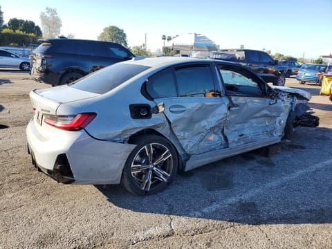 2023 Bmw M340i, VIN 3MW49FS09P8C99346. Фото 3 из 6 с аукциона Copart. Каталог авто из США OpenDataCar.