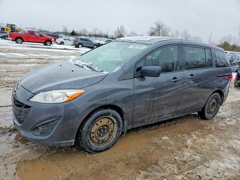2017 Mazda 5, VIN JM1CW2CL9H0192396. Photo 1 of 6 from Copart auction. OpenDataCar US salvage catalog.
