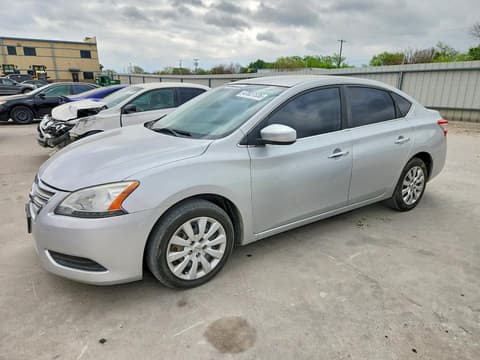 2014 Nissan Sentra, VIN 3N1AB7AP6EY215837. Фото 1 з 6 з аукціону Copart. Каталог авто зі США OpenDataCar.