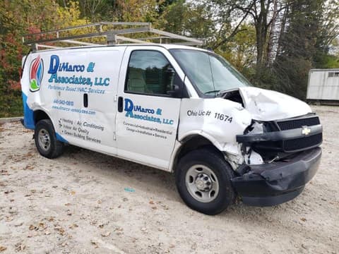 2021 Chevrolet Express 2500, VIN 1GCWGAFP4M1302925. Фото 4 з 6 з аукціону Copart. Каталог авто зі США OpenDataCar.