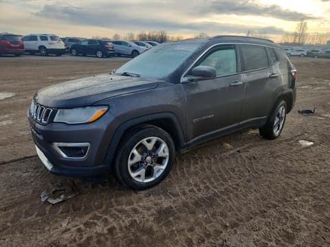 2018 Jeep Compass, VIN 3C4NJDCB3JT433324. Фото 1 з 6 з аукціону Copart. Каталог авто зі США OpenDataCar.