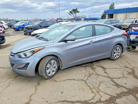 2016 Hyundai Elantra, VIN 5NPDH4AE1GH736325. Zdjęcie 1 z 6 z aukcji Copart. Katalog aut z USA OpenDataCar.