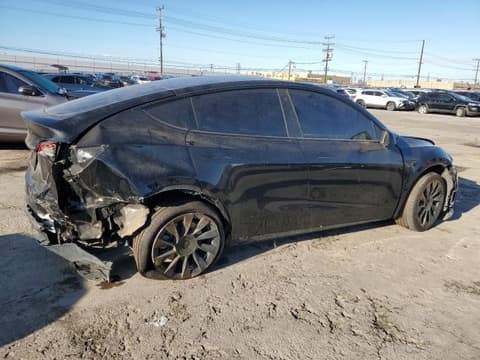 2021 Tesla Model Y, VIN 5YJYGDEE1MF161717. Фото 3 з 6 з аукціону Copart. Каталог авто зі США OpenDataCar.