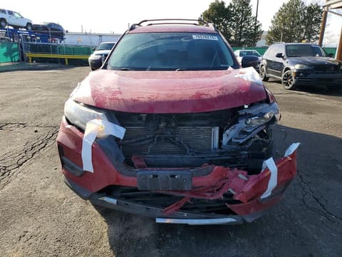 2017 Nissan Rogue, VIN 5N1AT2MV2HC805274. Фото 5 з 6 з аукціону Copart. Каталог авто зі США OpenDataCar.