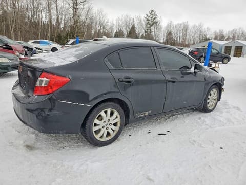 2012 Honda Civic, VIN 2HGFB2F41CH054547. Фото 3 з 6 з аукціону Copart. Каталог авто зі США OpenDataCar.
