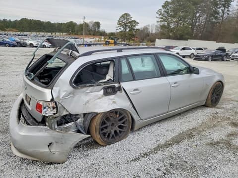 2008 Bmw 5 Series, VIN WBAPT73528CX00826. Фото 3 з 6 з аукціону Copart. Каталог авто зі США OpenDataCar.