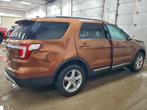 2017 Ford Explorer, VIN 1FM5K8D86HGD76456. Фото 3 з 6 з аукціону Copart. Каталог авто зі США OpenDataCar.