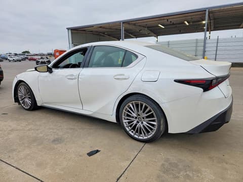2023 Lexus IS 300, VIN JTHDA1D28P5128286. Photo 2 of 6 from Copart auction. OpenDataCar US salvage catalog.
