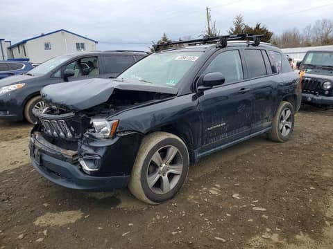2016 Jeep Compass, VIN 1C4NJDEB0GD768276. Фото 1 з 6 з аукціону Copart. Каталог авто зі США OpenDataCar.