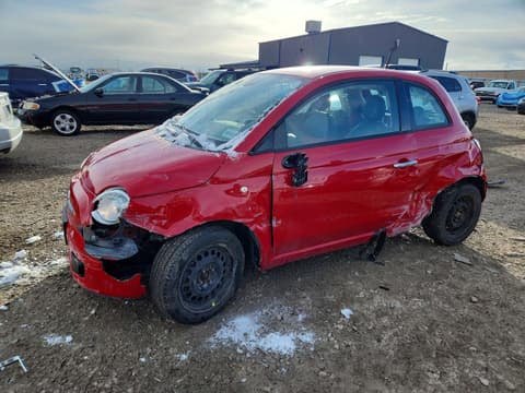 2014 Fiat 500, VIN 3C3CFFAR0ET169185. Фото 1 из 6 с аукциона Copart. Каталог авто из США OpenDataCar.