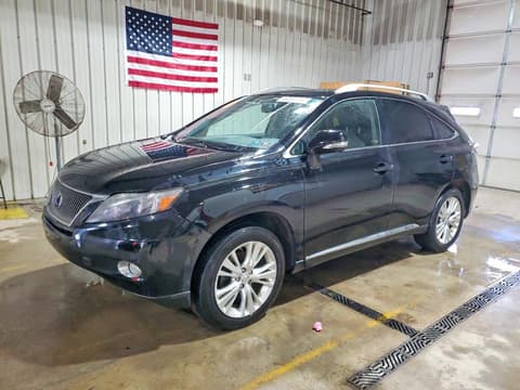 2010 Lexus RX 450h, VIN JTJBC1BA9A2014929. Фото 1 з 6 з аукціону Copart. Каталог авто зі США OpenDataCar.
