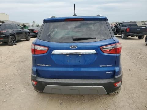 2019 Ford EcoSport, VIN MAJ6S3KL9KC274902. Фото 6 з 6 з аукціону Copart. Каталог авто зі США OpenDataCar.