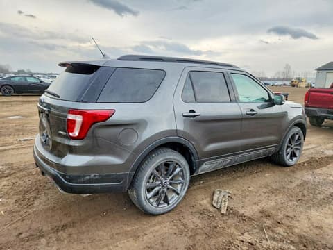 2018 Ford Explorer, VIN 1FM5K8D81JGC68817. Фото 3 з 6 з аукціону Copart. Каталог авто зі США OpenDataCar.