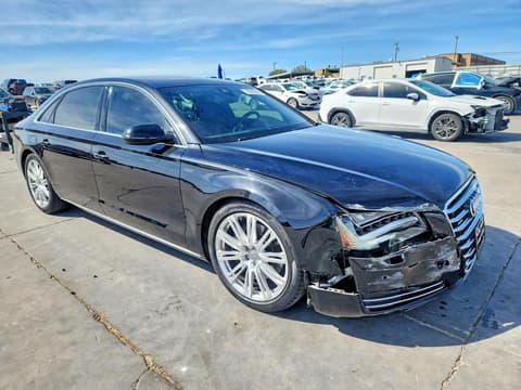 2013 Audi A8, VIN WAURGAFD3DN030795. Фото 4 из 6 с аукциона Copart. Каталог авто из США OpenDataCar.